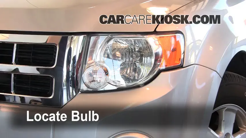 2008 Ford Escape XLT 3.0L V6 Lights Turn Signal - Front (replace bulb)